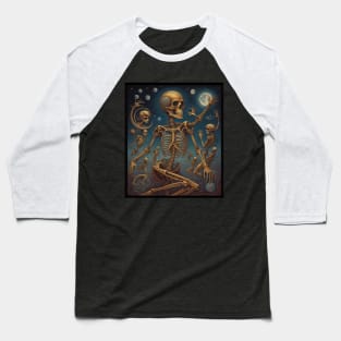 Dancing skeletons series Baseball T-Shirt